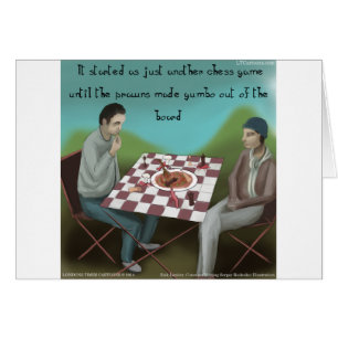 Cajun Chess Funny Personalizado