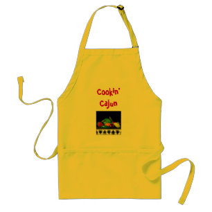 Cajun que cocina el delantal