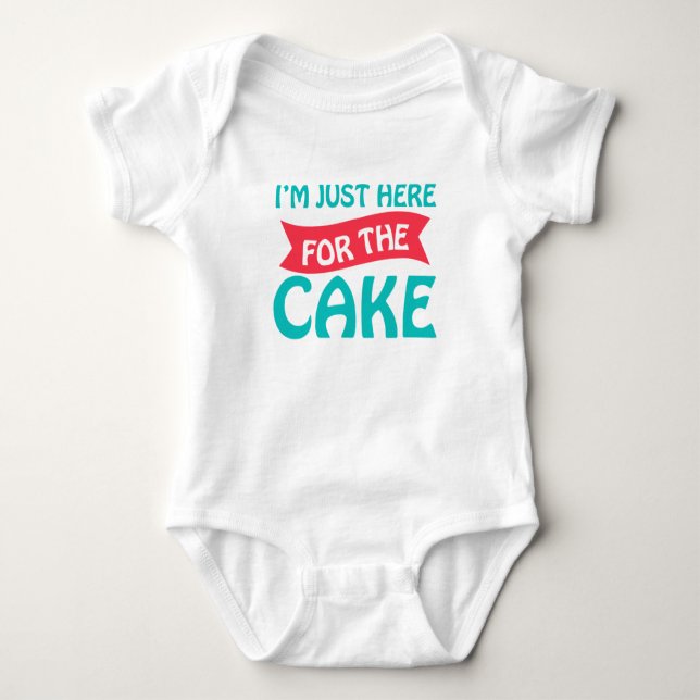 Cake Baby Jersey Bodysuit (Anverso)