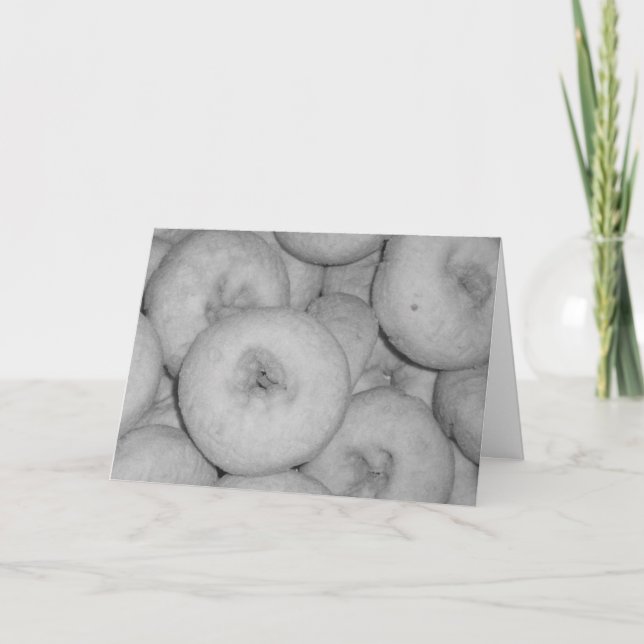 "Cake Doughnut" Tarjeta de agradecimiento (Anverso)