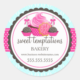 Cake Pops Cookie Cupcake Panadería Sellos de la ca