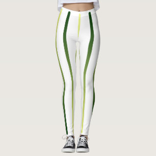 Cal blanca rayada adelgazando los pantalones