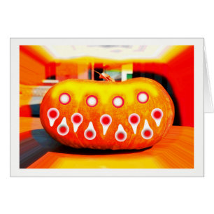 Calabaza aterradora para Halloween