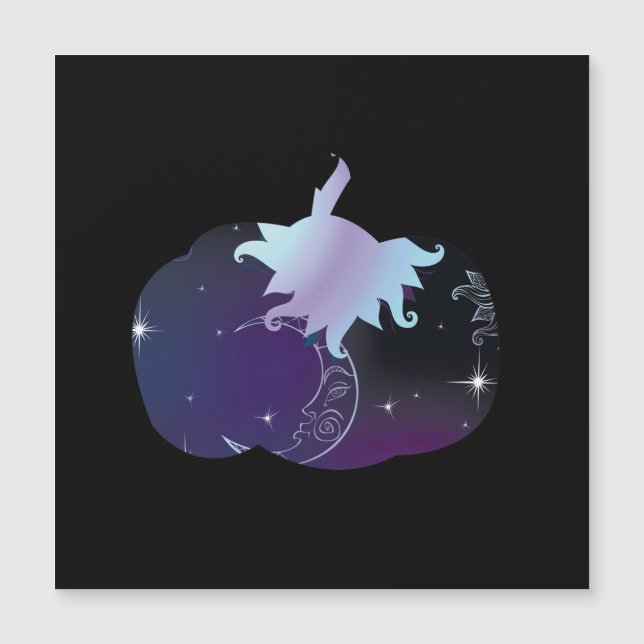 Calabaza azul oscuro (Anverso)