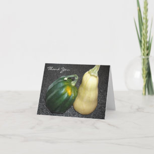 Calabaza bellota y butternut agradecimiento