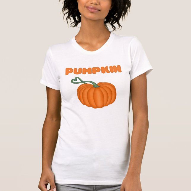 Calabaza camiseta (Anverso)