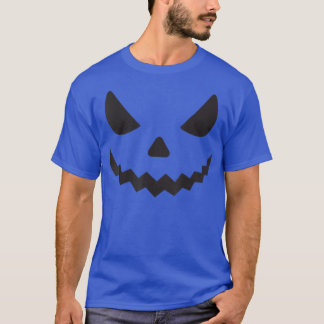 Calabaza cara camiseta de Halloween