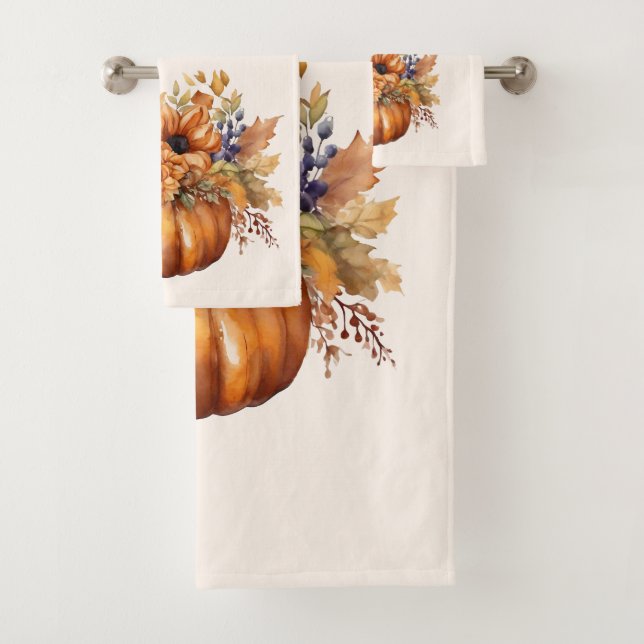 Calabaza con decoración de flor-caída- (In situ)