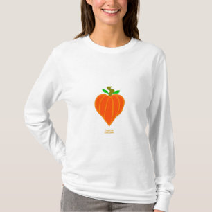 Calabaza Corazón de calabaza Camisa de manga larga