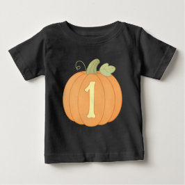 Calabaza Cuta Primera Camisa de Cumpleaños | Otoño