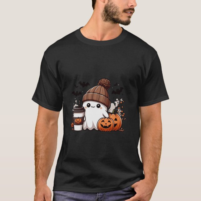 Calabaza de calabaza de calabaza de la camiseta de (Anverso)