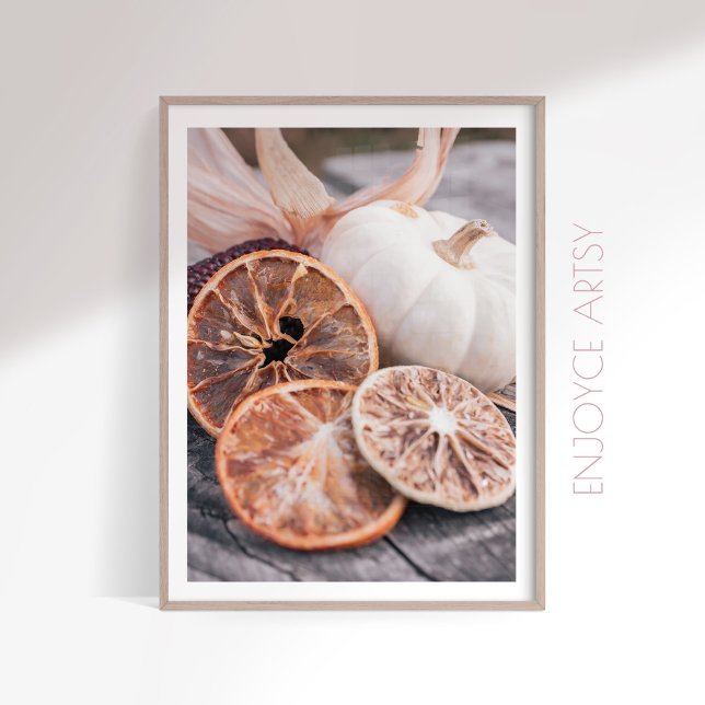 Calabaza de capucha morena todavía vida arte de gr (Subido por el creador)