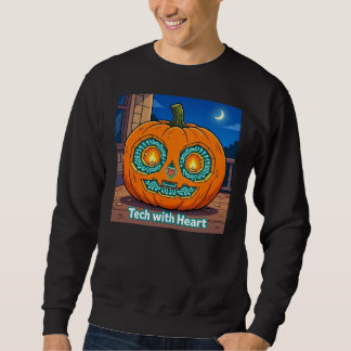 Calabaza de Circuito Brillante - Sudadera para Hom