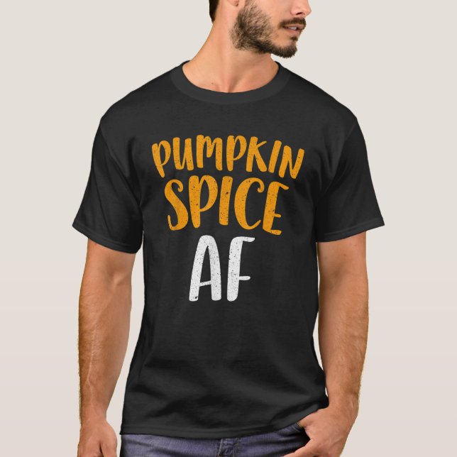 Calabaza de especias AF de la camiseta (Anverso)