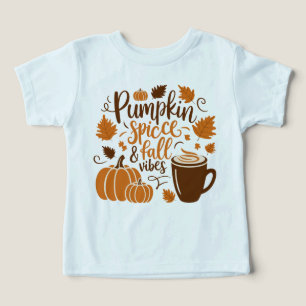Calabaza de especias y batas de otoño