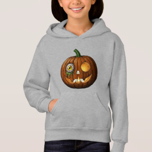 Calabaza de Halloween con Ojo Místico y Manos de E