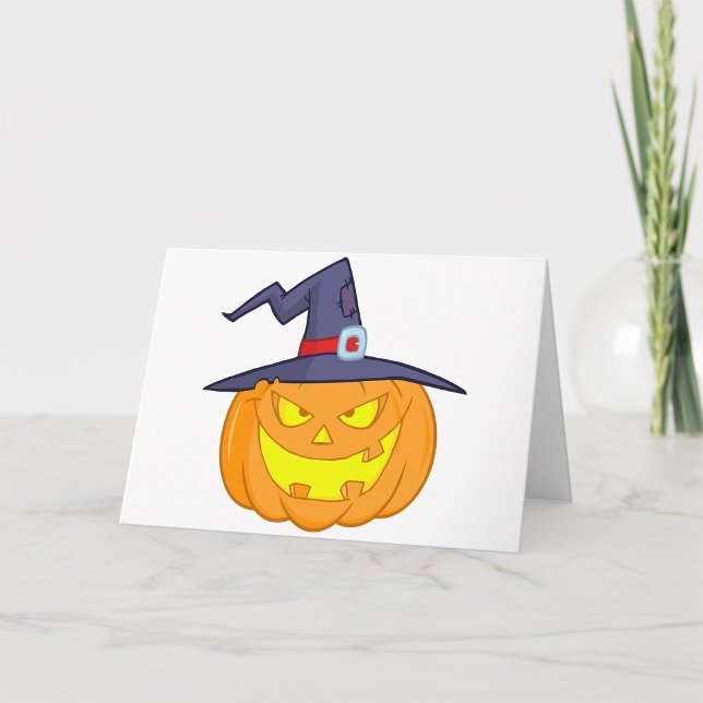 Calabaza De Halloween Con Tarjetas De Saludo De Un (Subido por el creador)