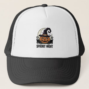 Calabaza de Halloween Gato Bruja Sombrero Camiseta