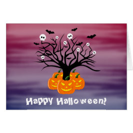 Calabaza de Halloween Jack del Árbol Muerto de los