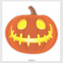 CALABAZA DE HALLOWEEN PEGATINA