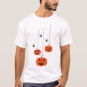 Calabaza de Halloween y araña Vestidos masculinos 