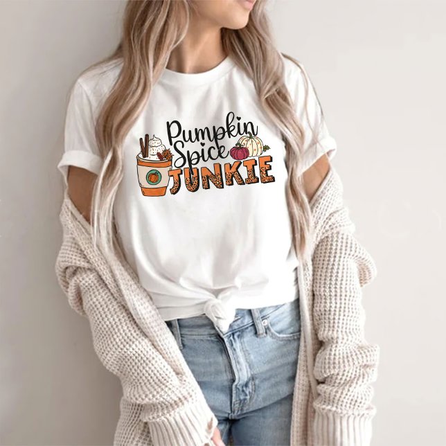 Calabaza de piel de calabaza Junkie camiseta Calab (Subido por el creador)