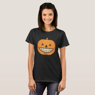 Calabaza dental de la camisa de Halloween con los