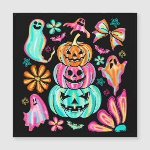 Calabaza Fantasma de Halloween Boho