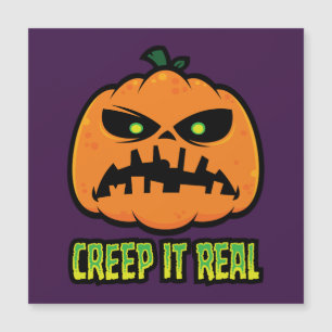 Calabaza gruñona de Halloween Creep It Real