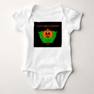 Calabaza mágica Halloween Calabaza Bebé Jersey Bod