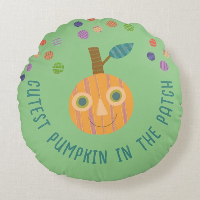 Calabaza más fina en la almohada de parche (Anverso)