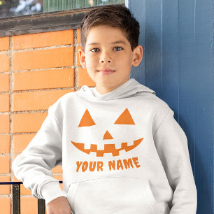 Calabaza Naranja Personalizada de Halloween con el