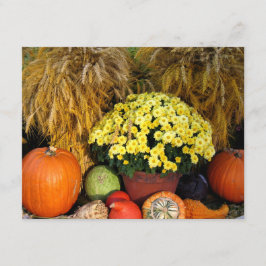 Calabaza otoñal y Trigo Invitación