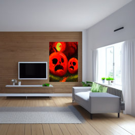 Calabaza para ti y para mí | Poster de arte de IA