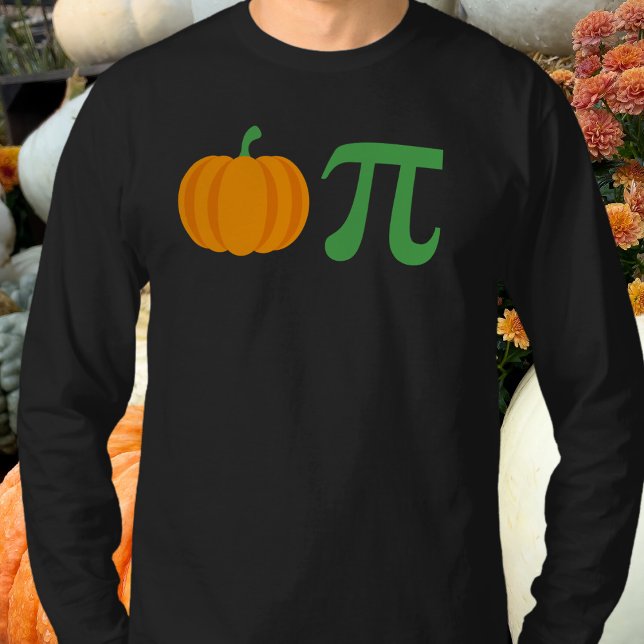 Calabaza Pi Math Camisa de Manga Larga (Subido por el creador)
