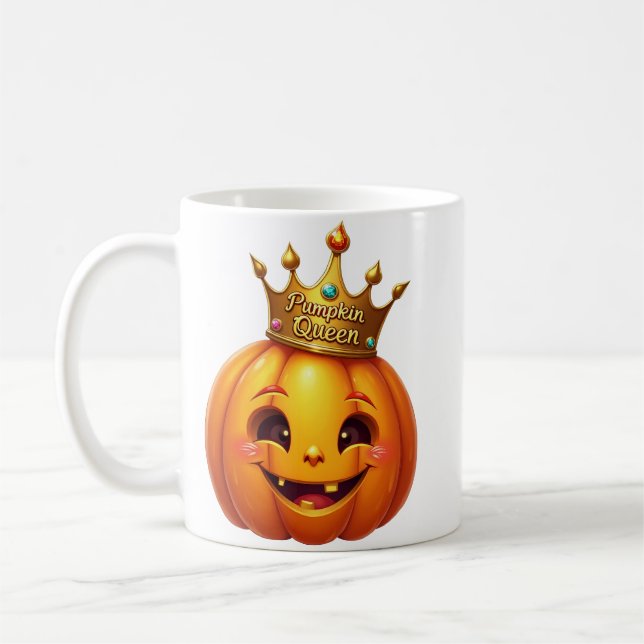 Calabaza Reina de café café café taza (Izquierda)