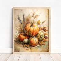 Calabaza rusa y otoño dejan al Boho caer el arte d