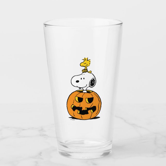 Calabaza Snoopy & Woodstock (Anverso)