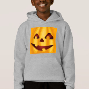 Calabaza tallada sonriendo diseño de Halloween