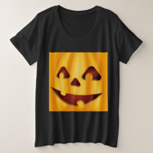 Calabaza tallada sonriendo diseño de Halloween