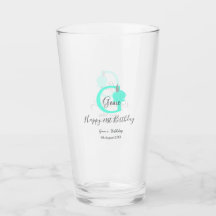 Calabaza verde otoño cumpleaños 21ª gris pastel