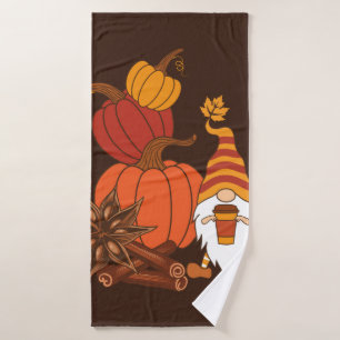 Calabazas, anís estrellado, palos de canela, hojas