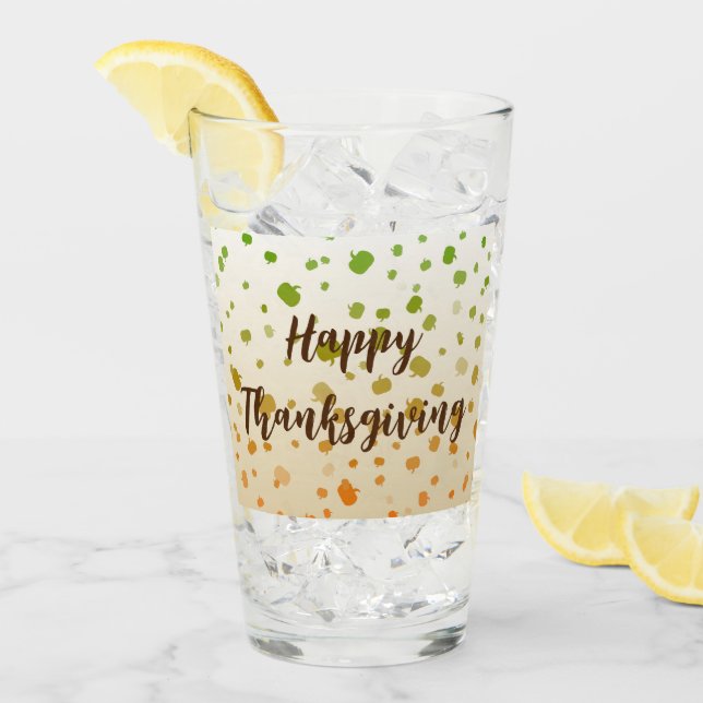 Calabazas de Acción de Gracias (Anverso (hielo))