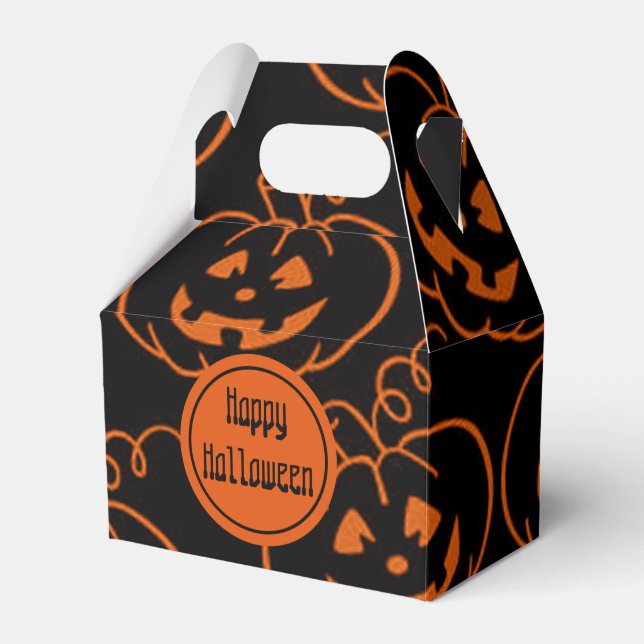 Calabazas de Halloween caja de favoritas de gafas  (Front Side)