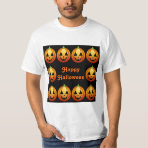 Calabazas de Halloween Feliz para camisetas