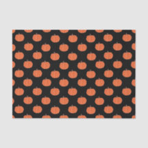 Calabazas de Halloween papel de regalo de bolso de