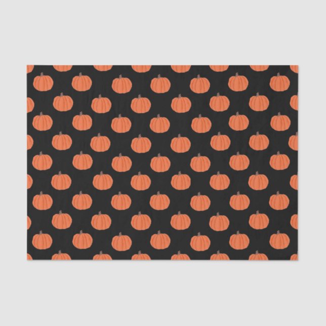 Calabazas de Halloween papel de regalo de bolso de (Anverso)