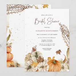 Calabazas de Otoño | Ducha Nupcial Floral de Otoño