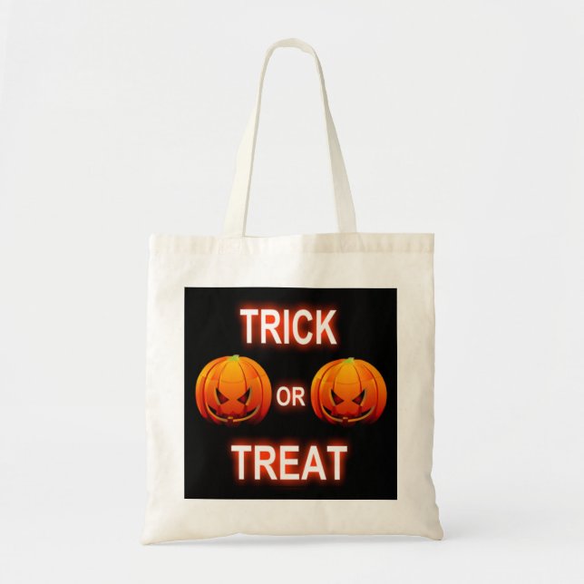 Calabazas De Trick O Tratamiento De Bolsos (Frente)
