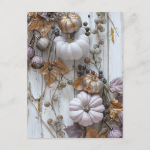 calabazas elegantes para tarjetas de saludo de caí